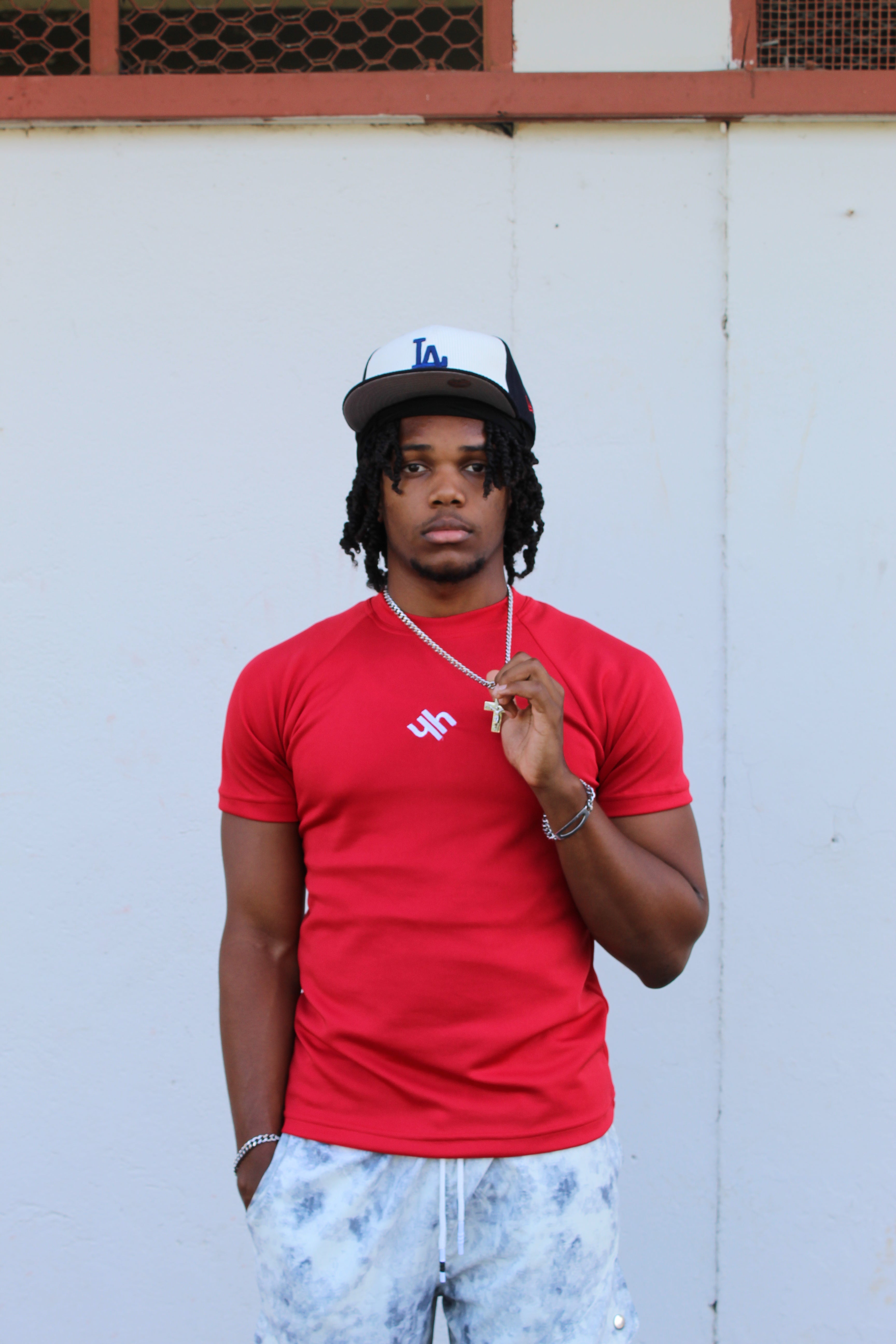 "Paid in full" Compression Shirt - Red
